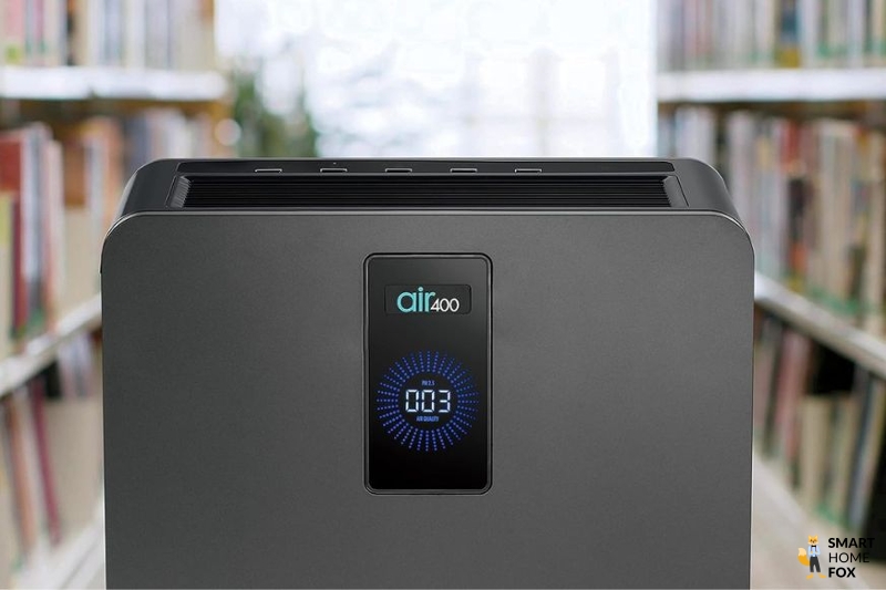 Luftqualitätsanzeige des Luftreinigers Bissell Air220